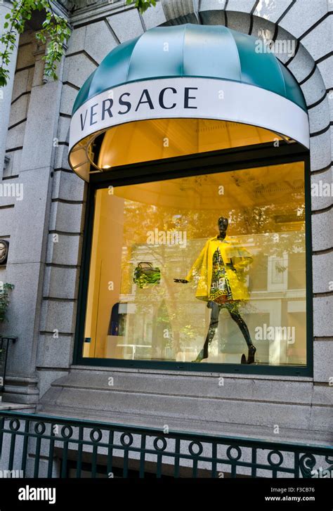 versace window display|Versace fashion window Stock Photos and Images .